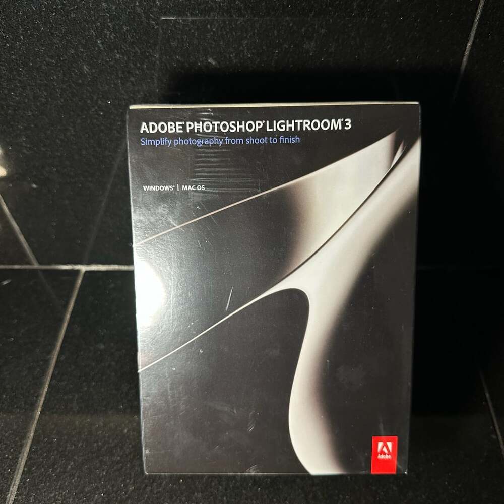 Brand New! Adobe Photoshop Lightroom 3 Software Windows Mac